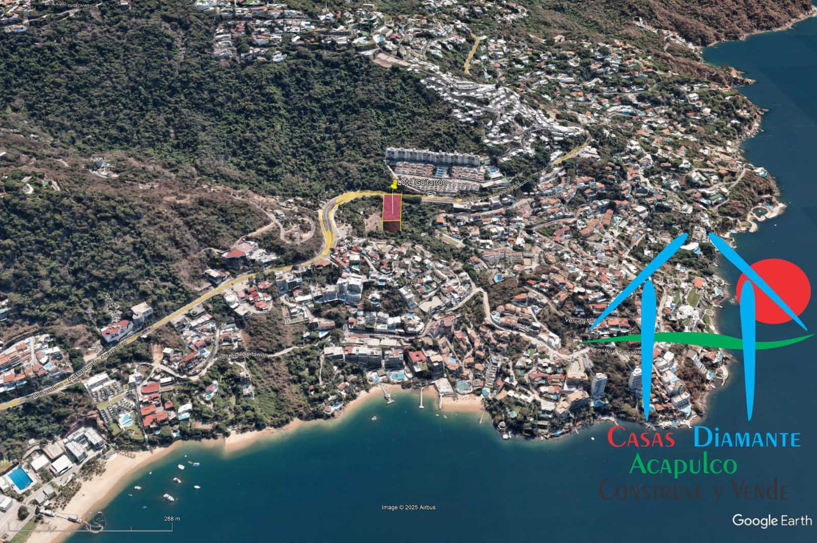 Terreno Guitarrón Lazo - Vista aérea 4